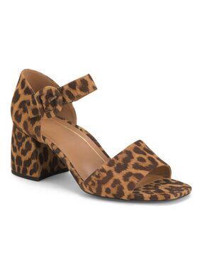 VIONIC Wide Suede Chardonnay Comfort Heels